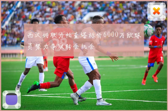 西汉姆联为帕奎塔标价6000万欧球员努力争取转会机会